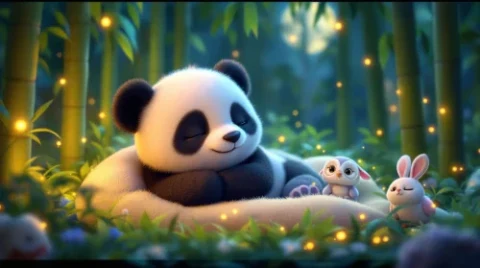 Uykusuz Panda Pati’nin Ormandaki Uyku Yolculuğu